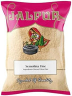 Jalpur Millers Semolina Combo Pack - Semolina Fine White 500g - Sago Seeds Medium 500g (2 Pack)