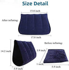 Newly Bed Pillow, Inflatable Pillow for Couples Soft Portable Positioning Triangle Sofa Pillow Body Positioners Cushion Sex Things for Couples Sweater CZ0506-ZT01