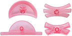 JEM Tops to Fit Lady's Shoe Fondant Cutters, for Cake Decorating, Set of 4
