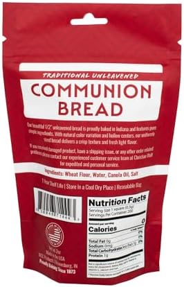 Unleavened Bread for Communion (200 pieces)
