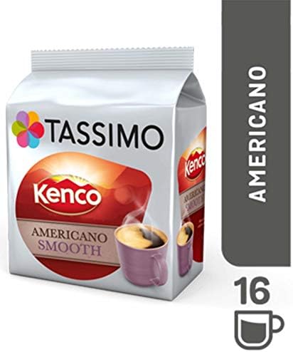 Tassimo Kenco Bundle - Milk Creamer/Kenco Americano Coffee Pods - 5 Packs (64 Drinks)