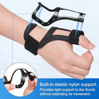 Velpeau Waterproof Thumb Brace for Arthritis Pain and Support, Semi-rigid Silicone Thumb Spica Splint Ideal for De Quervains Tenosynovitis, Tendonitis, One Size Fits Most, Can be Worn on Both Hands