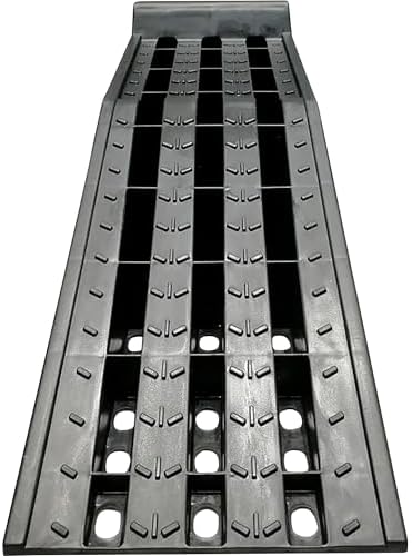 Ironton Car Ramps 12000 Lb GVW Set of 2, High-Impact Poly Vehicle Ramps 6000 Lb Each, 35.5 in. L x 12 in. W x 8.5 in. H, Non-Skid Tread and Rubber Feet, for Cars, SUVs, Trucks and Vans