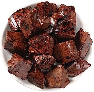 Ruby Raw Crystals, Large 1.25-2.0" Healing Crystals Natural Rough Stones Crystal for Tumbling, Cabbing, Fountain Rocks, Decoration, Polishing, Wire Wrapping, Wicca & Reiki