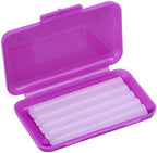 5 Pcs Dental Oral Care Orthodontics Wax with Fruit Smell Relief Wax for Brace Wearers Flavored Gum Protection(Grape Scent)