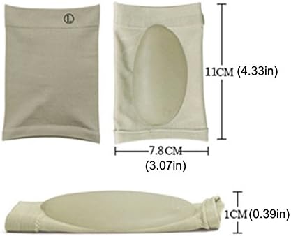 Elitzia Foot Care Hallux Valgus Silicone Support Sole Half Sock Wrap Around Foot Arch Sock Daily Use Comfortable Support ETFT030