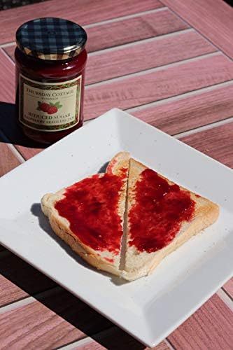 Vantexi Reduced Sugar Raspberry Seedless Jam 315g (Pack of 6)