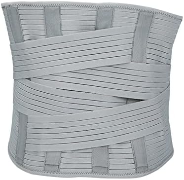 Plus Size Workout Waist Trainer for Women & Men Compression Full Back Brace Lumbar Waist rt Slimming Belts for Sciatica Scoliosis Lower Back Pain