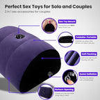 Dildo Mount Inflatable Dildo Pillow Sex Toys for Women Sex Position Pillow for Adults Sex Furniture Dildo Chair Sex Toy Mount Couples Women