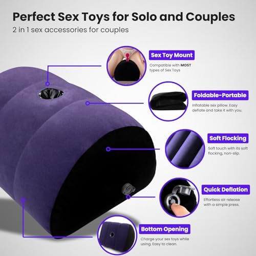 Dildo Mount Inflatable Dildo Pillow Sex Toys for Women Sex Position Pillow for Adults Sex Furniture Dildo Chair Sex Toy Mount Couples Women