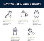 Manuka Health UMF 13+/MGO 400+ Manuka Honey (250g/8.8oz), Superfood, Authentic Raw Honey from New Zealand