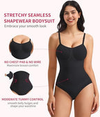 Gotoly Shapewear for Women Tummy Control Shapewear Bodysuit Seamless Faja Body Shaper Waist Trainer Body Suit Butt Lifter