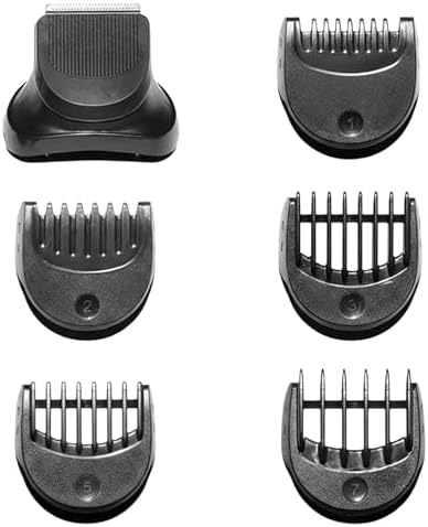 Beard Trimmer Attachment for Br-aun Series 3: Electric Shaver Trimmer Head Shaver Beard Trimmer Head, Compatible with Electric Shavers，Series 3 Trimmer Head 1pcs + 5 Combs
