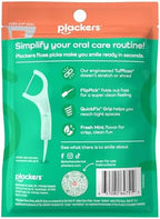 Plackers Micro Line Dental Floss Picks, Fold-Out FlipPick, Tuffloss, Mint, 36 Count