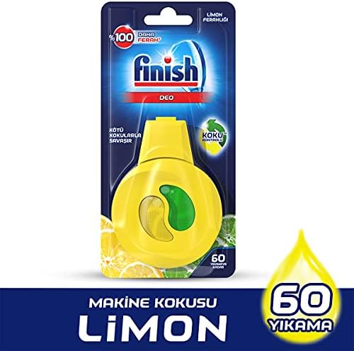 Finish Dishwasher Air Freshener Lemon - 60 Washes