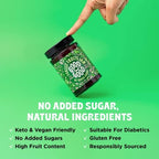 Good Good Forest Fruit Jam - No Added Sugar - Low Calorie - Gluten Free and Vegan - Diabetic and Keto Friendly - 12oz / 330g (Pack of 1)