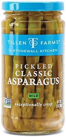 Tillen Farms Mild Pickled Asparagus, 12 oz