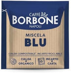 Caffè Borbone Espresso Paper Pods, Blue Blend, Balanced and Full-Bodied, Medium Roast ESE Pods, Authentic Italian Espresso - 50 Count