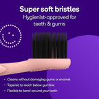 BURST Genuine Replacement Heads for Original Sonic Electric Toothbrush (Rose Gold/3 Pack) | Ultra Soft Bristles for a Deep Clean | Stain & Plaque Removal