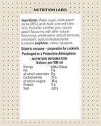 Finest Call Premium White Peach Fruit Puree, 1 Liter Bottle (33.8 Fl Oz)