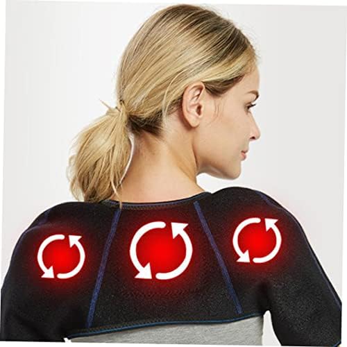 Baluue Shoulder Pad Self-heating Massager Magnetic Therapy Breathable Support Belt for Rotator Cuff Shoulder