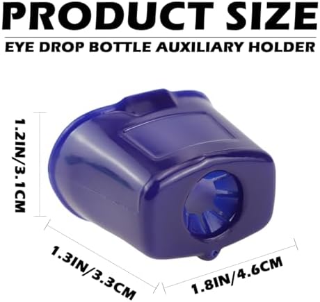 Eyedrop Guide Portable Eye Dropper Guide Reusable Eye Drop Guide Aid Eye Drop Bottle Auxiliary Holder Eye Drop Applicator for Adult Elderly