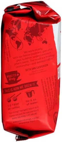 Equal Exchange Love Buzz Blend Organic Coffee Ground, 10-Ounce Packages (Pack of 2)