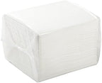 AmerCare 8.25 Inch x 8.25 Inch White 2-Ply Dinner Napkins, Case of 3000