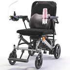 Heavy Duty Electric Wheelchair 400 lb Capacity, 40lbs Lightweight Foldable Power Wheelchairs for Adults with 20" Wide Seat, 25 Miles Range, 500W Motor – Airline Approved