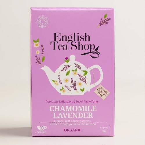 English Tea Shop Chamomile Lavender Tea, 20-count
