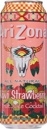 Arizona Kiwi Strawberry Juice Drink , Pack of 24