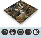 Camouflage Deer Weight Scale for Body Weight Digital Bathroom Scale High Capacity Accurate Digital Weighing Scales and Easy-to-Read on Backlit LCD Display