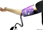 EMI Purple Deluxe Professional Aneroid Sphygmomanometer Manual Blood Pressure Monitor Set with Adult Cuff and Carrying Case #217