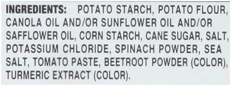 Sensible Portions Garden Veggie Snacks - Veggie Straws, Gluten Free, Snack Size Sea Salt, 1 Oz (Pack of 24)