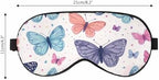 Butterfly Sleep Eye Mask Abstract Butterflies Men Women Sleep Mask with Adjustable Strap Eye Cover Eye Shade for Travel, Nap,Meditation