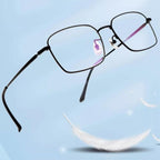 Photochromic Reading Glasses, Progressive Multifocus Anti UV Sunglasses, Driving Presbyopia Readers, Titanium (Color : Black, Size : +2.25)