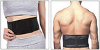 FILFEEL Waist Trimmer, Black Tourmaline Self-Heating Magnetic Waist Support Belt Lumbar Support