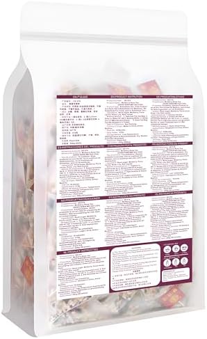 Plant Gift Mulberry Rose Tea Bag 8.81oz (5g*50bags) Poria cocos, Rose, Lily, Chinese Pure Natural, Health Care Mixed Tea, Combination of Floral Tea 250g 桑葚玫瑰茶