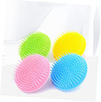Beaupretty 4pcs Scalp Massager Shampoo Brush for Deep Cleansing and Hair Care Ergonomic Design for Home Use and Barber Shop