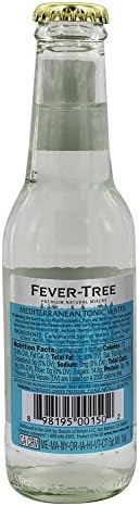 Fever Tree Mediterranean Tonic Water, 6.8 Fluid Ounce - 24 per case.