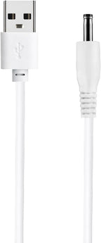 5FT USB Charger Cable Compatible with Bitvae Electric Toothbrush D2 S2 R2 R1 and C2 C5 C6 Water Flosser, Charging Cord for USB Power, White Replacement Charger Line, Travel-Friendly Design
