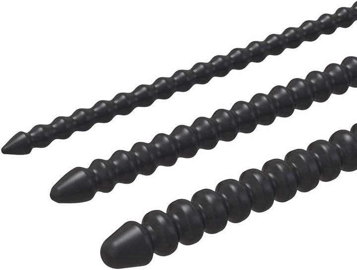 3pcs Silicone Pull Beads Urethral Plug Urethral Insertion Stick Phallus Expansion Penis Delay Trainer for Men 4mm/6mm/8mm