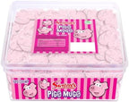 Swizzels Pigs Mugs 120ct Sweet Tub (Pack of 1)