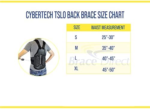 TLSO Thoracic Full Back Brace - Treat Kyphosis, Osteoporosis, Compression Fractures, Upper Spine Injuries, and Pre or Post Surgery with This Hard Lumbar Support for Men and Women (XL)
