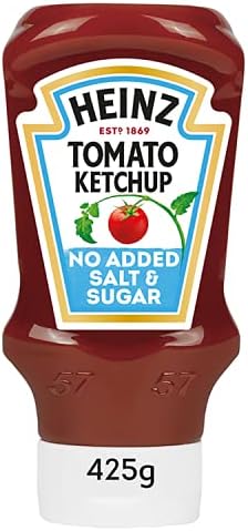 Heinz Tomato Ketchup No Added Sugar And Salt 400ML