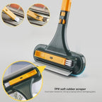 Screen Window Brush, Window Screen Cleaning Brush 4PCS/Set 3 in 1 Double-Sided Cleaner Dry＆Wet Long Handle Washable Cleaner Tool