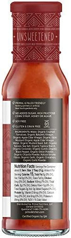 Primal Kitchen Organic Original BBQ, Golden BBQ & Steak Sauce 3-Pack, Made with Real Ingredients, No Cane Sugar or Corn Syrup