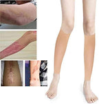 Silicone False Calf,Realistic Fake Calf Leg Silicone Sleeve Fake Sleeve Silicone Leg Enhancer for O-Shaped Leg Pad and Spiral Calf Pad Orthosis Scar Tattoo Birthmark Obscuration (1PC),Small