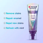 Crest 3DWhite Brilliance Deep Stain Remover Brilliant White Toothpaste - 3.1oz/2pk