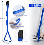 42 Inch Leg Lifter,Leg Lifter After Hip Replacement with Large Foot Loop,Mobility Aid for Disables and Elderly,Leg Lifter Strap for Knee Replacement Recovery Aids(Blue)